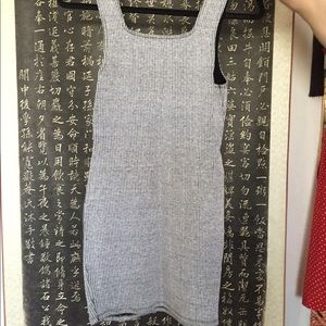 Top Shop Grey Bodycon Dress